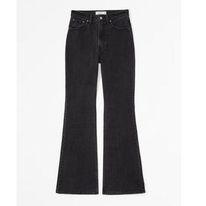 Abercrombie & Fitch High Rise Vintage Flare Jean - LONG
